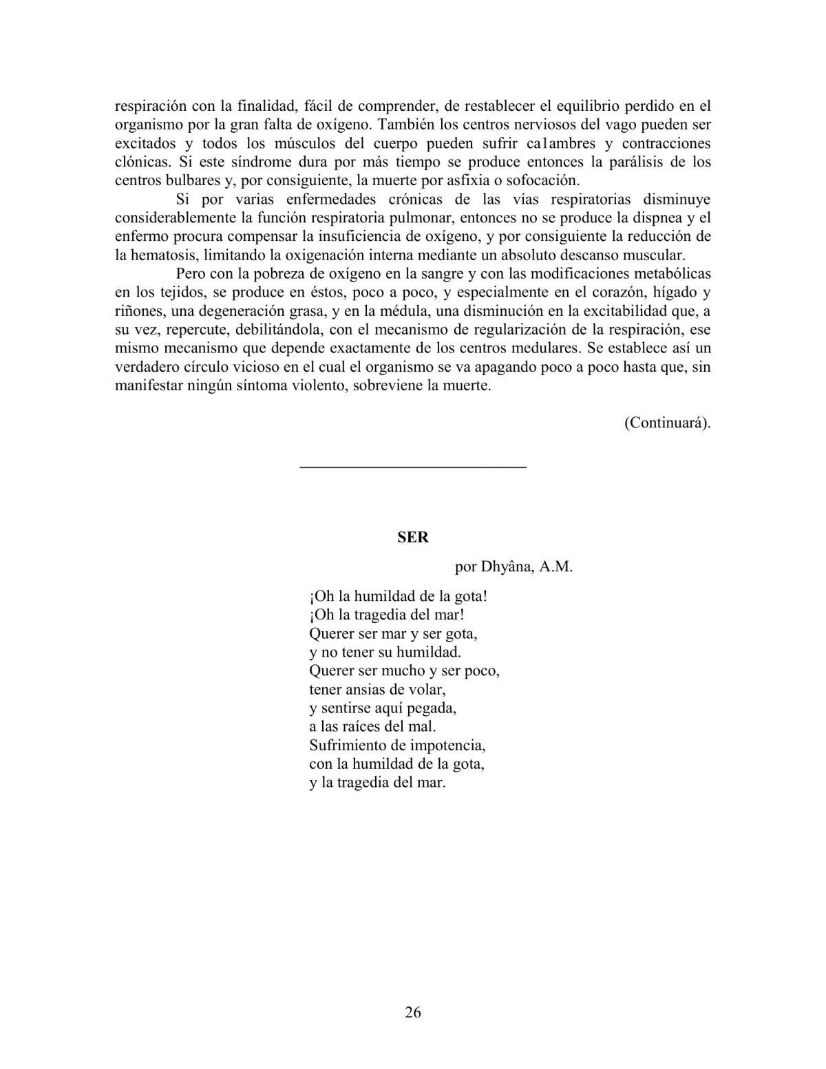 La Iniciación · Año IV, Nº 35 · March 1945, page 26