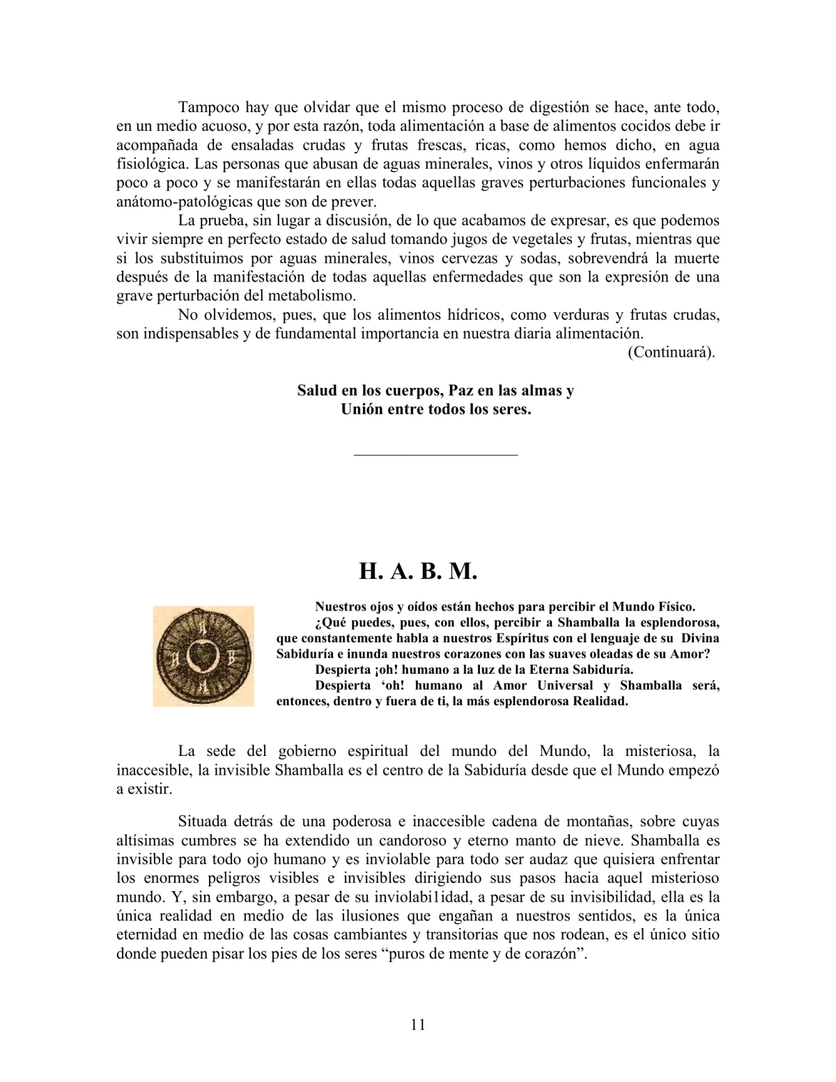 La Iniciación · Año IV, Nº 36 · April 1945, page 11