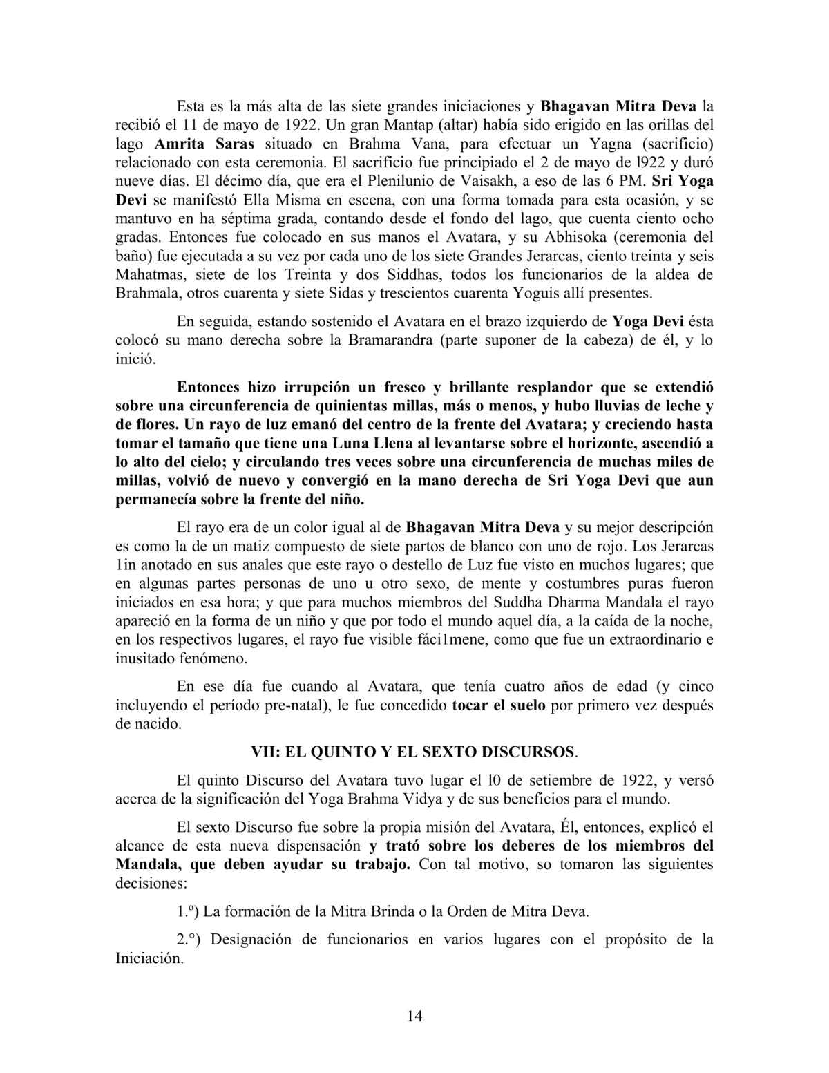 La Iniciación · Año IV, Nº 36 · April 1945, page 14