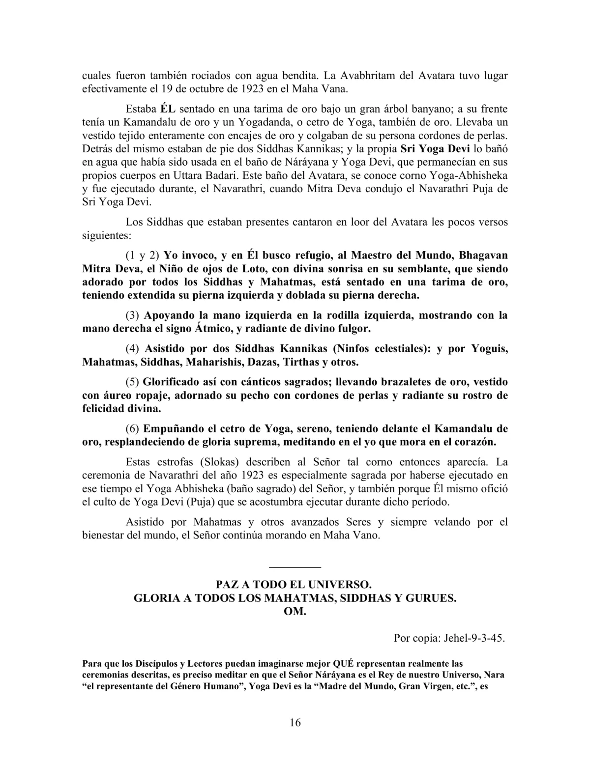 La Iniciación · Año IV, Nº 36 · April 1945, page 16