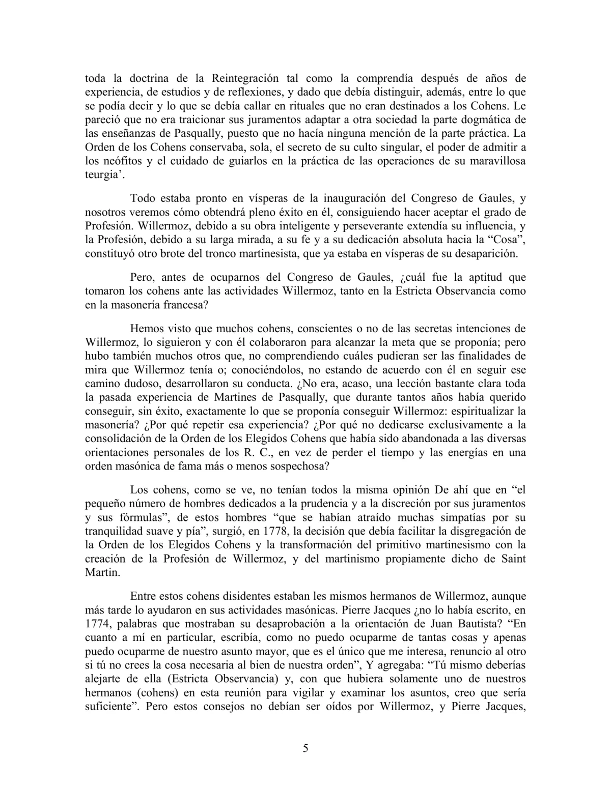 La Iniciación · Año IV, Nº 38 · June 1945, page 5