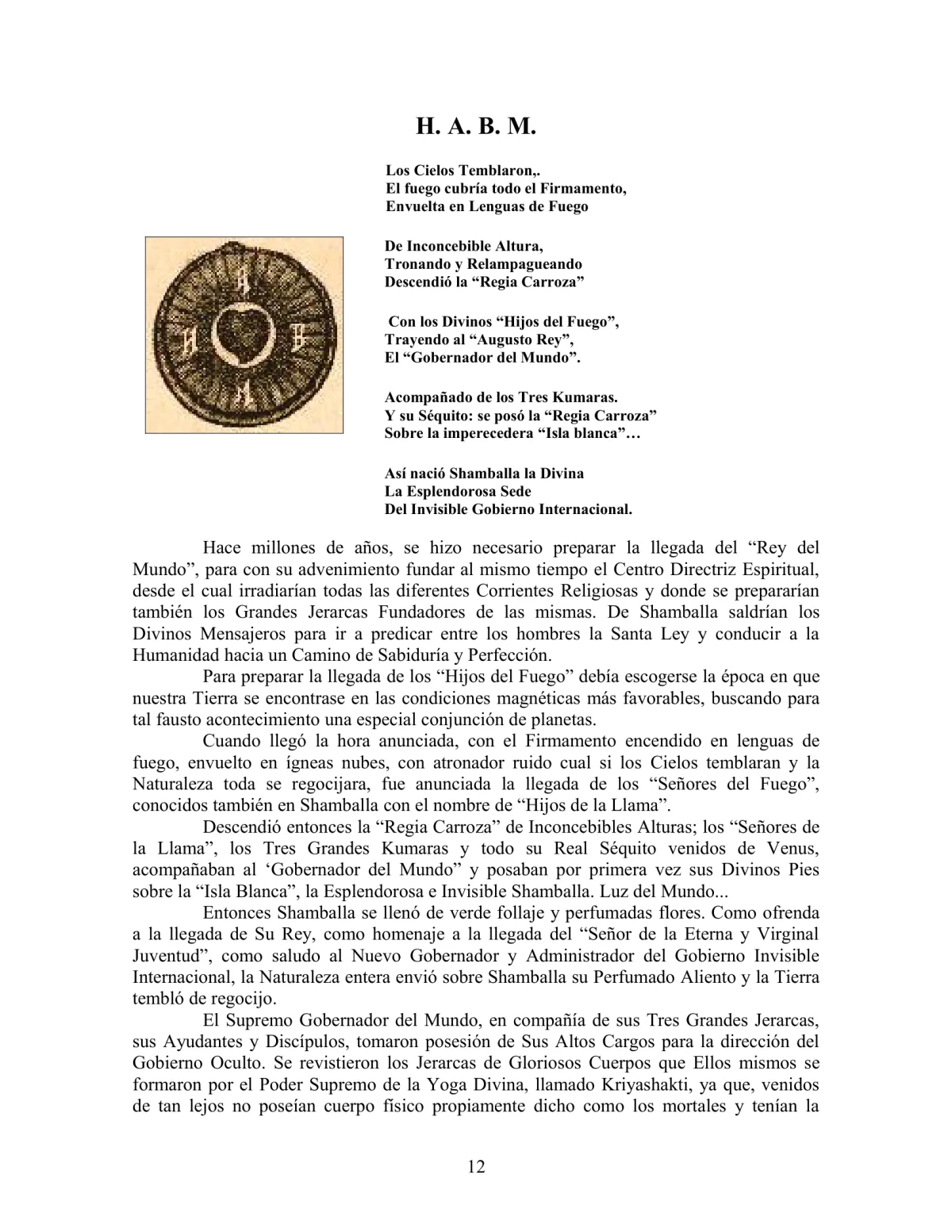 La Iniciación · Año IV, Nº 38 · June 1945, page 12