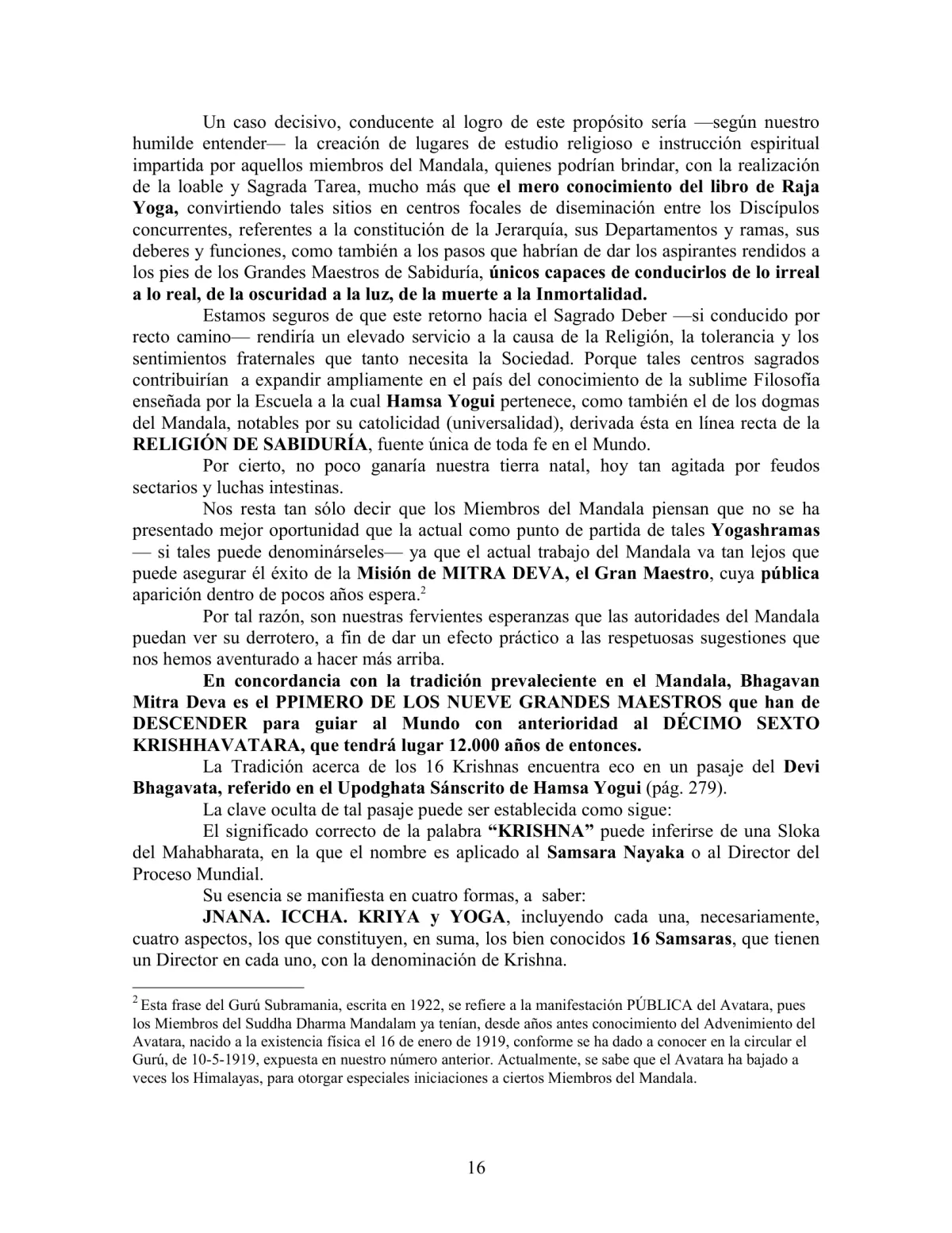 La Iniciación · Año IV, Nº 38 · June 1945, page 16