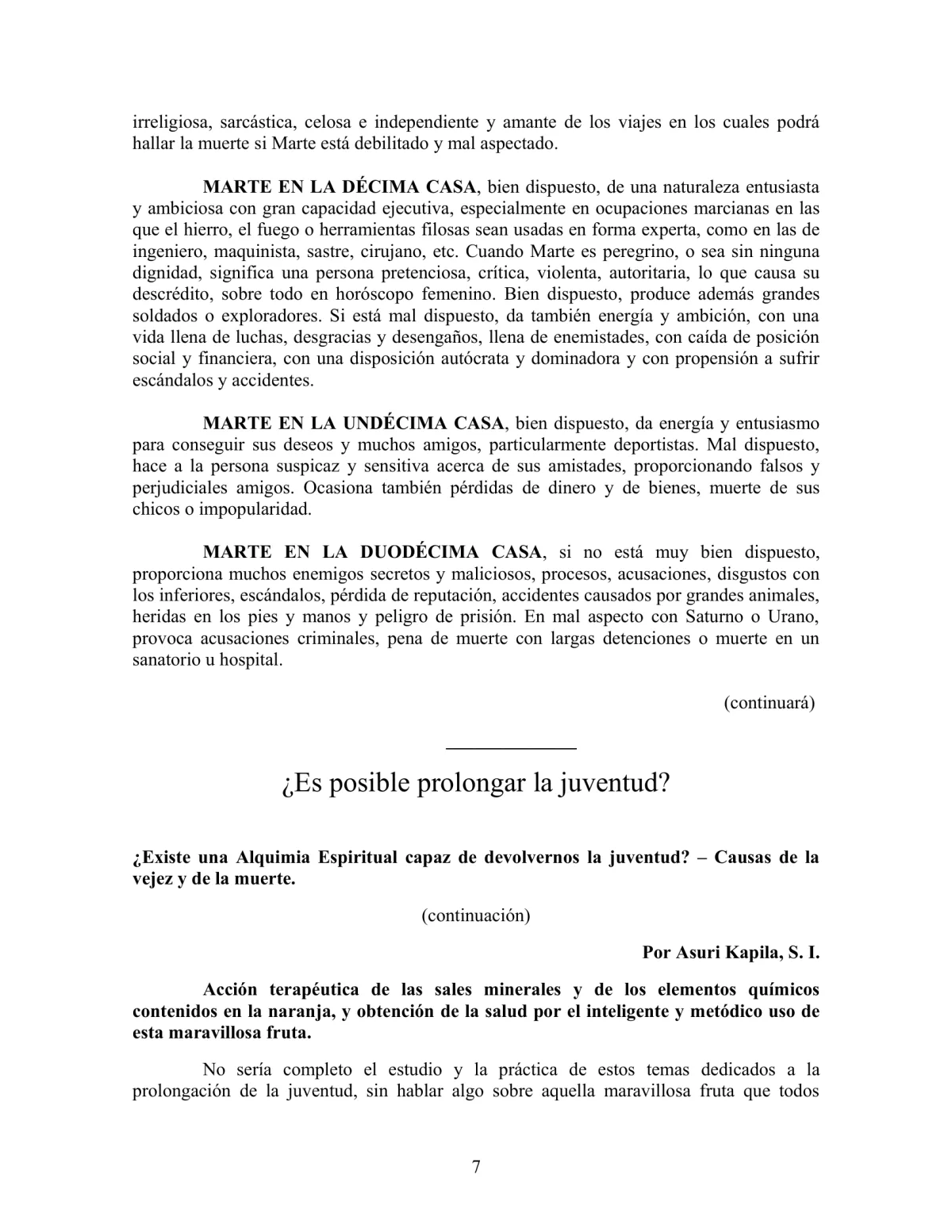 La Iniciación · Año IV, Nº 41 · September 1945, page 7