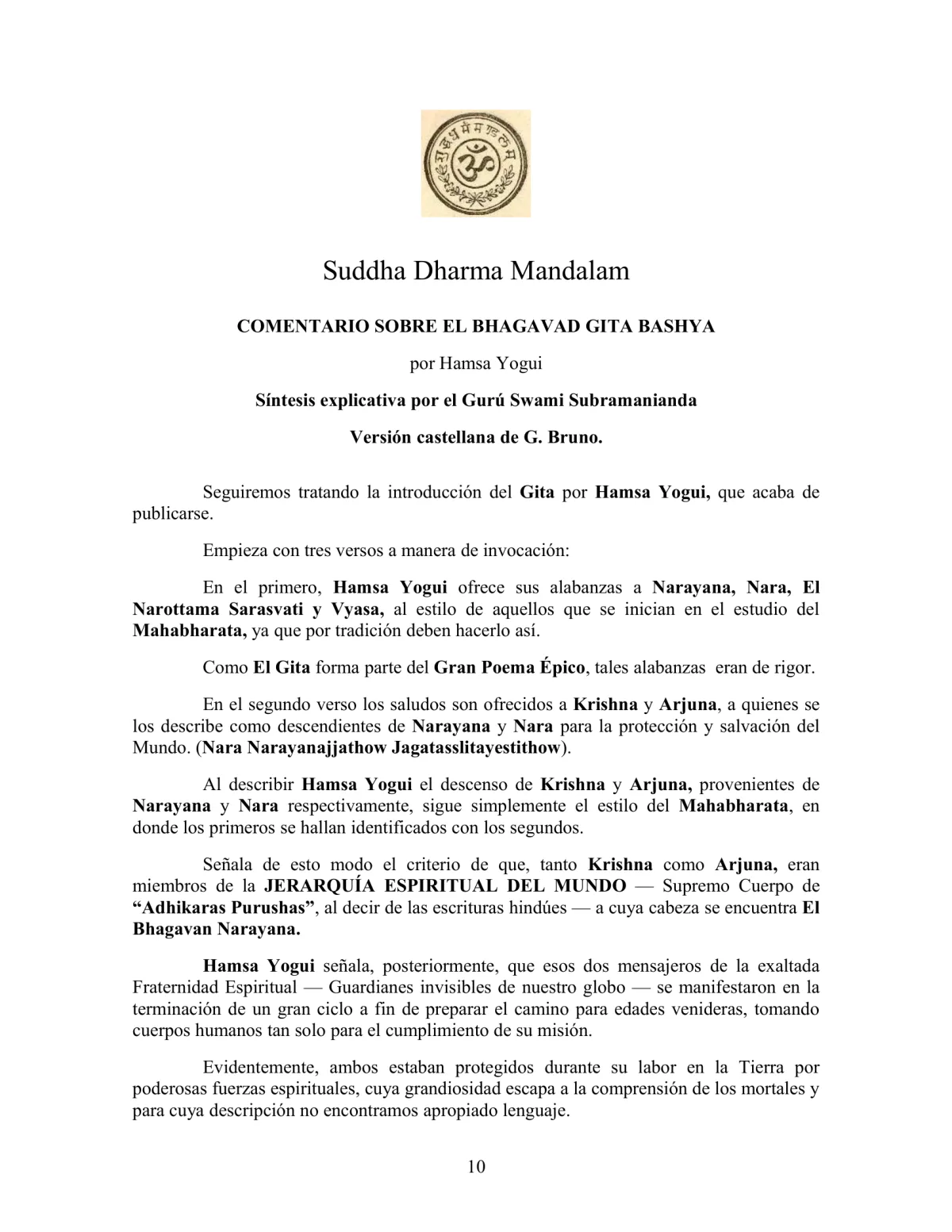 La Iniciación · Año IV, Nº 42 · October 1945, page 10