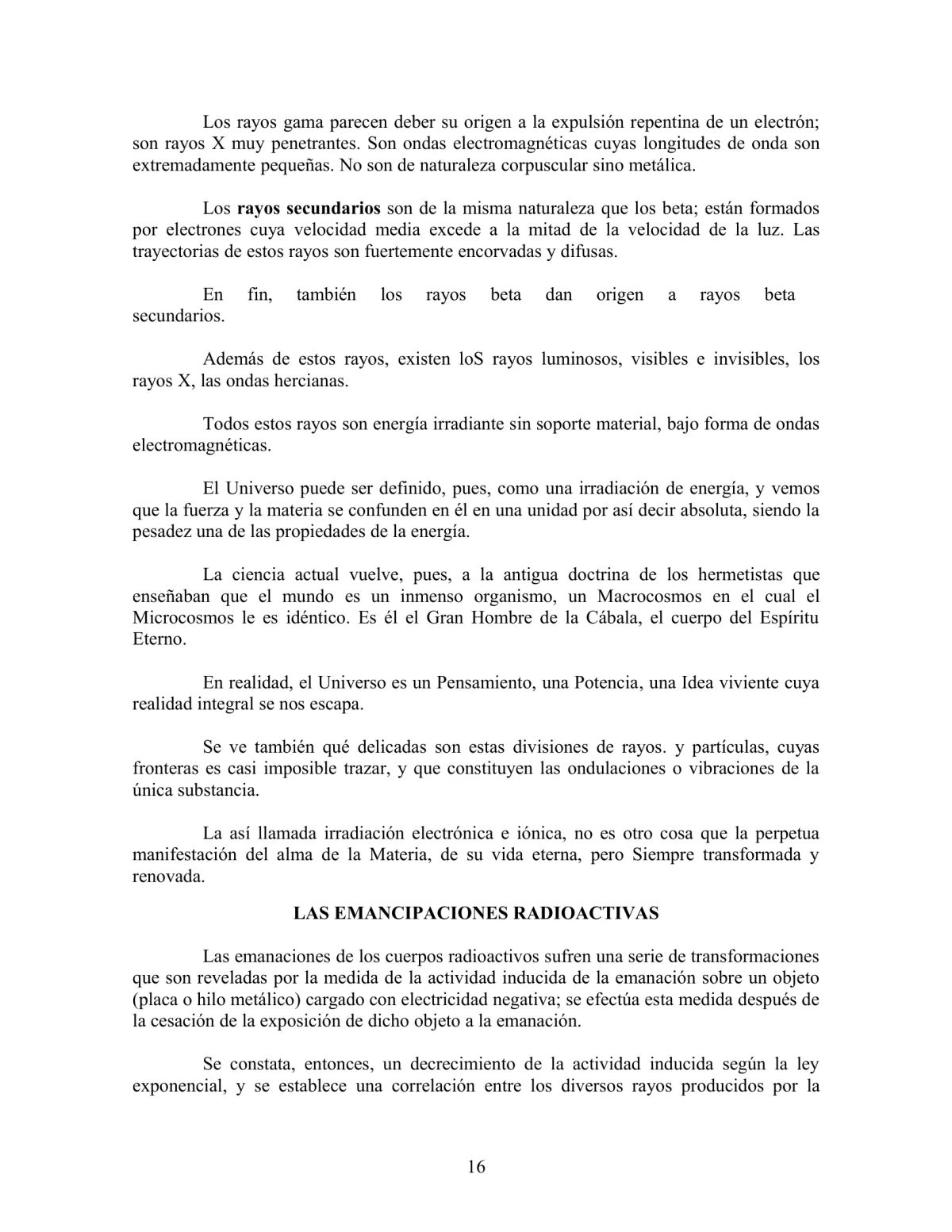 La Iniciación · Año IV, Nº 42 · October 1945, page 16
