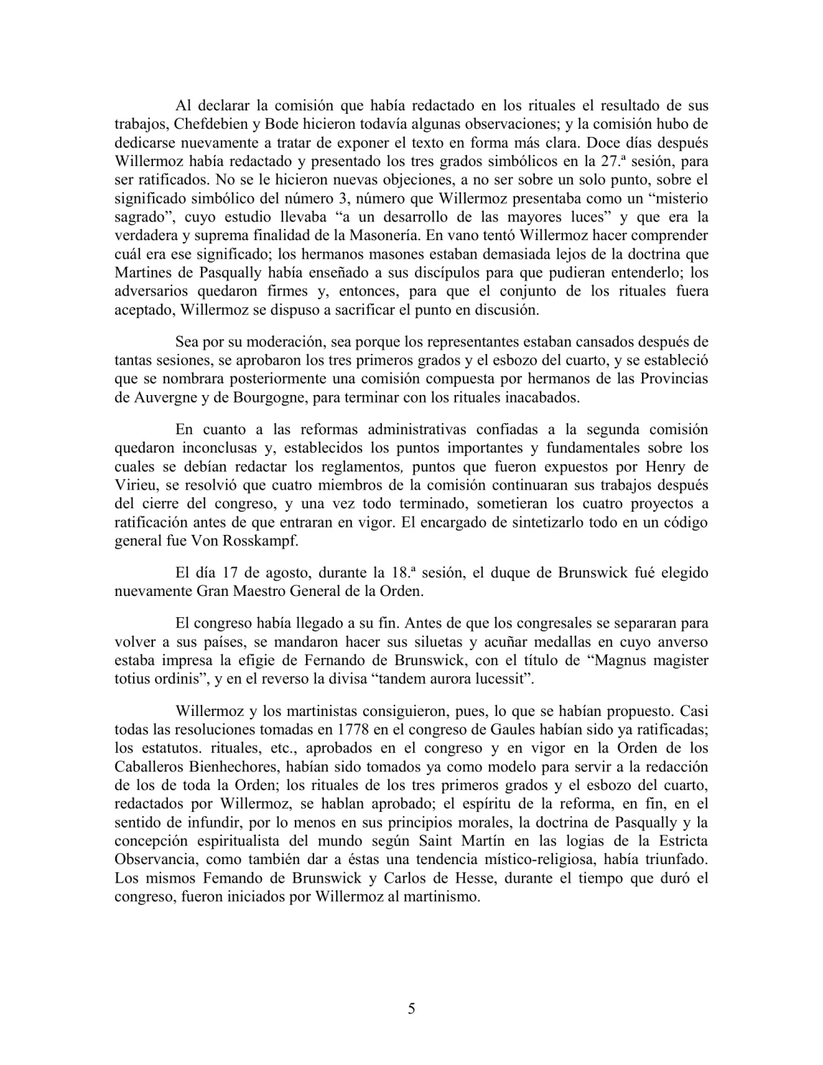 La Iniciación · Año V, Nº 45 · January 1946, page 5
