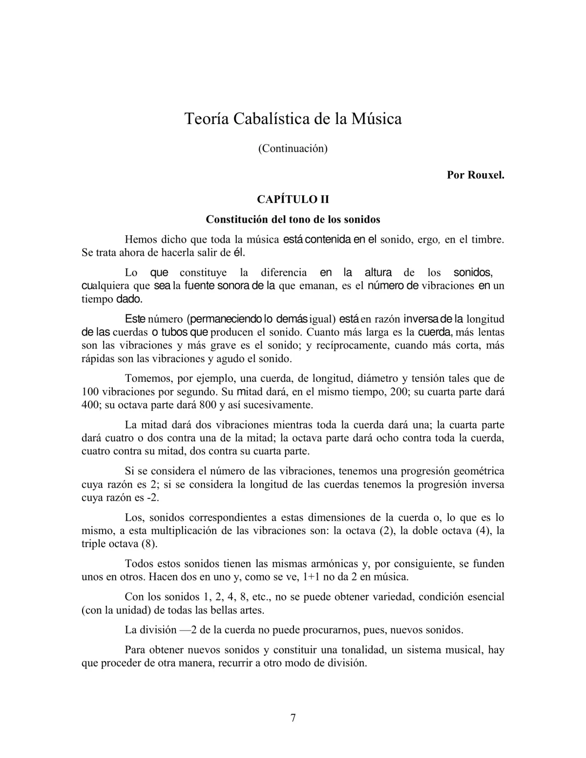 La Iniciación · Año V, Nº 45 · January 1946, page 7