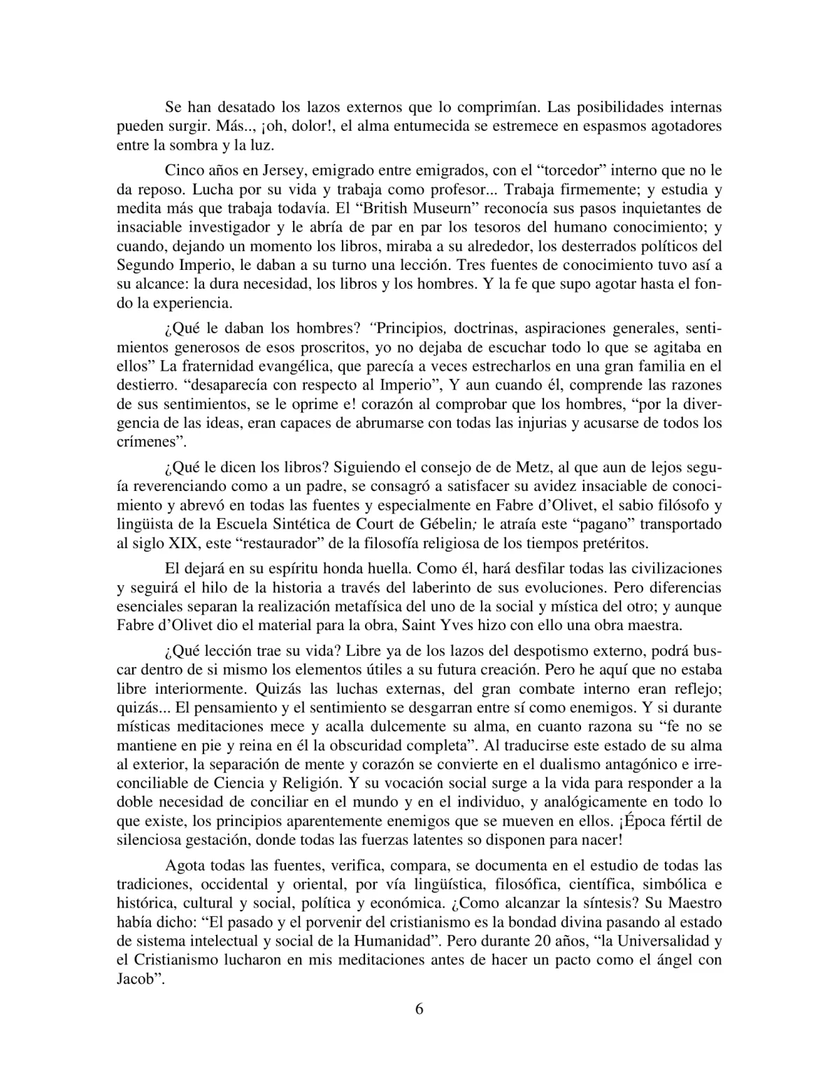 La Iniciación · Año V, Nº 47 · March 1946, page 6