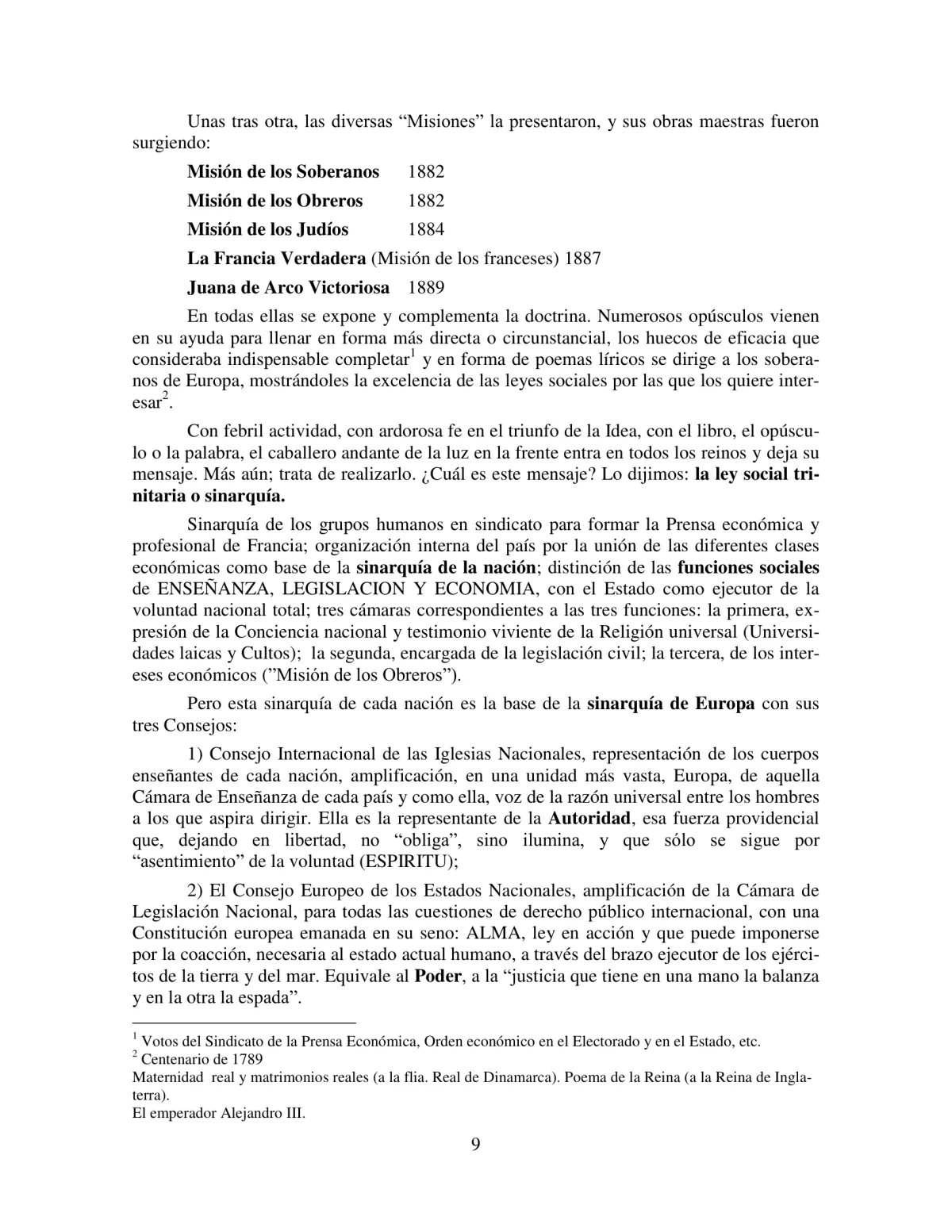 La Iniciación · Año V, Nº 47 · March 1946, page 9
