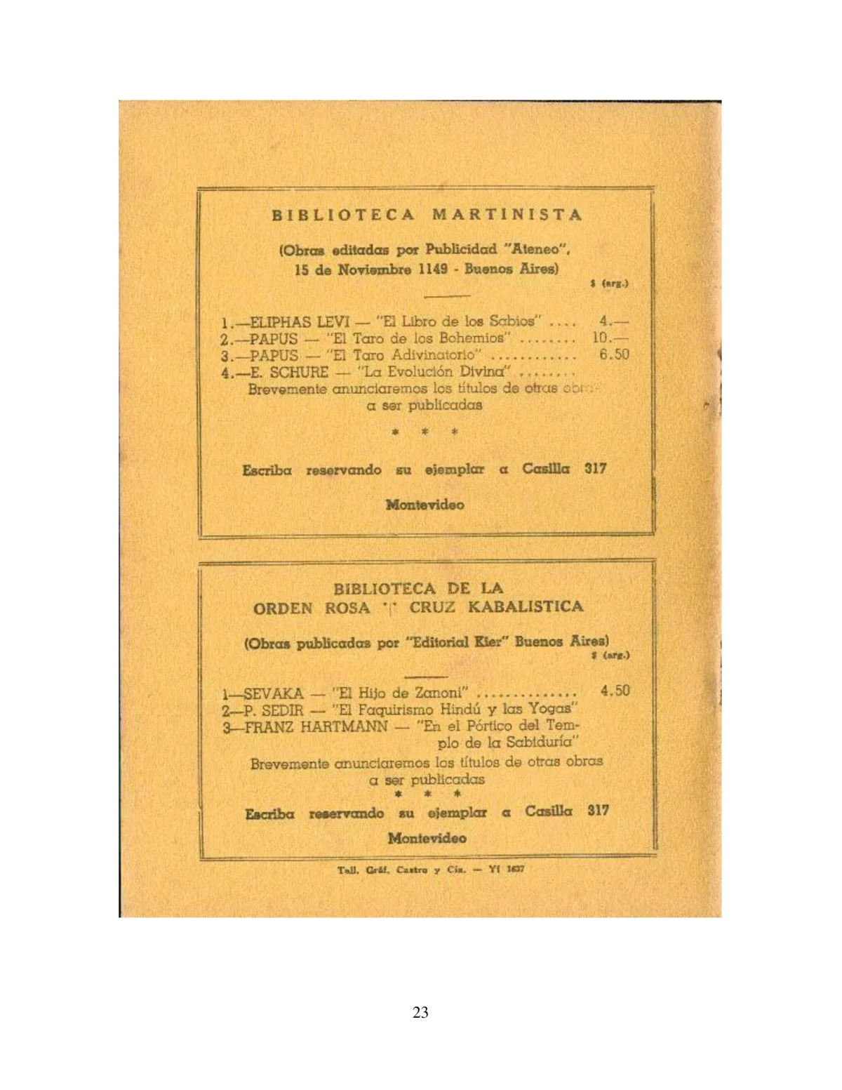 La Iniciación · Año V, Nº 47 · March 1946, page 23