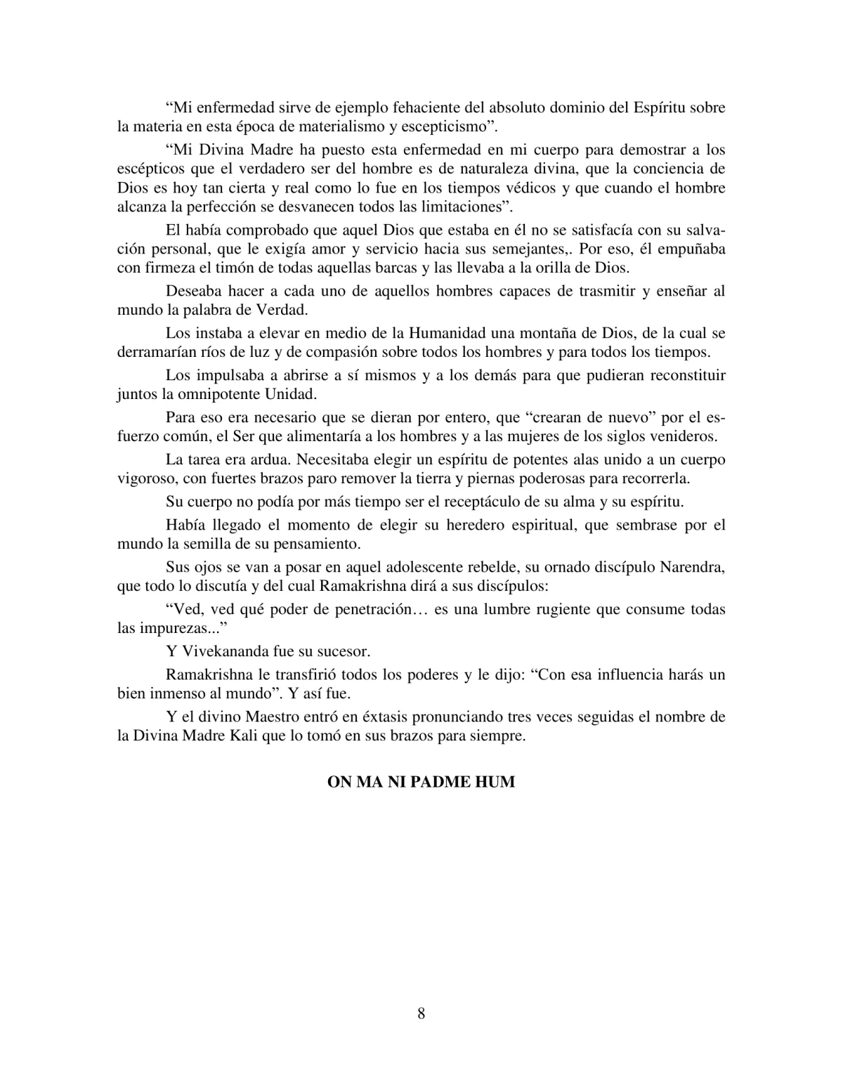 La Iniciación · Año V, Nº 48 · April 1946, page 8