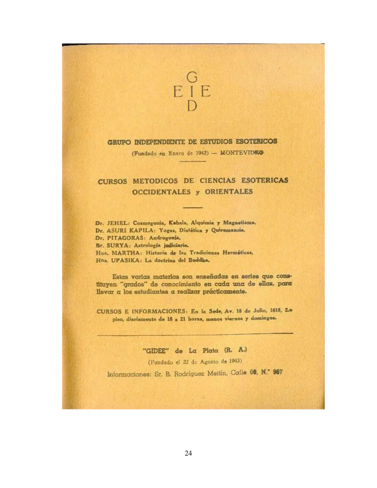 La Iniciación · Año V, Nº 48 · April 1946, page 24