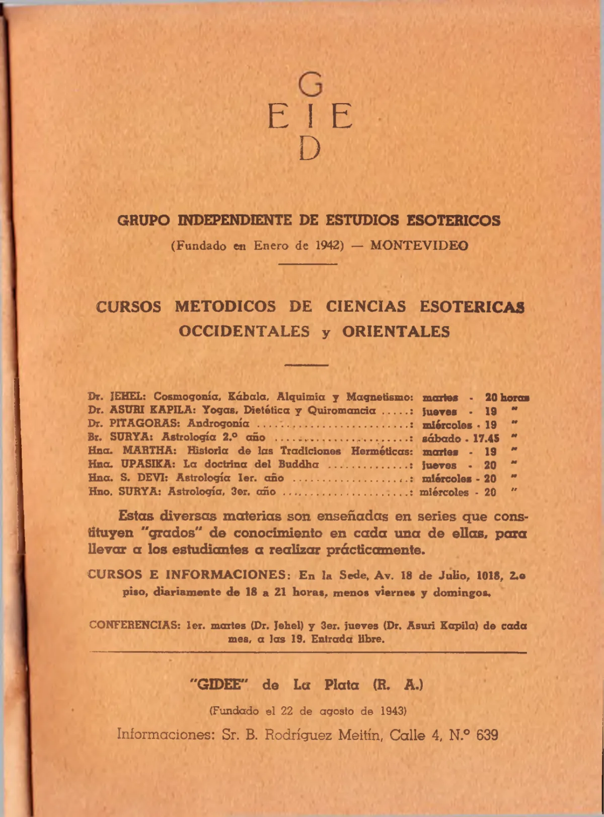 La Iniciación · Año V, Nº 50 · June 1946, page 40