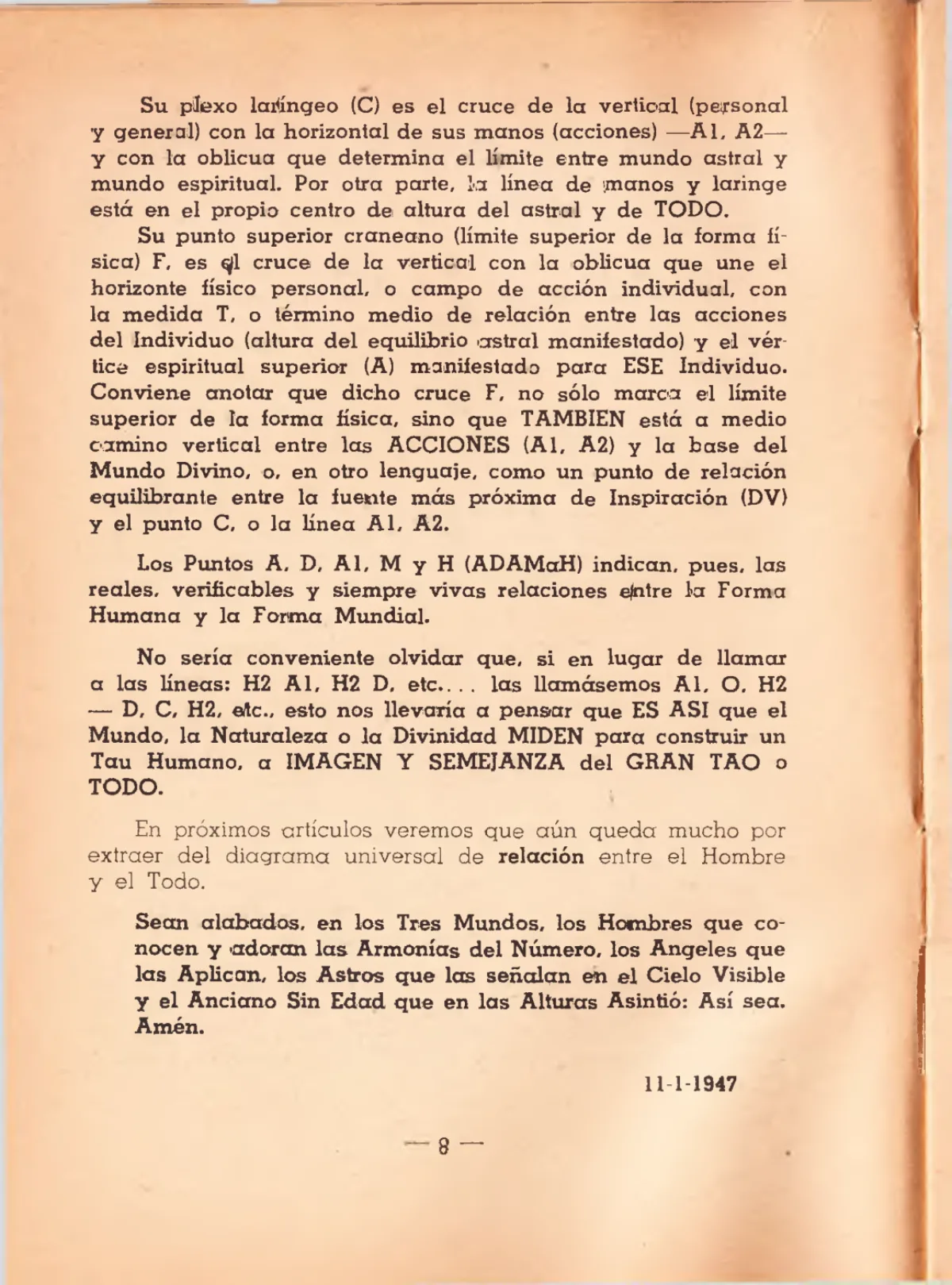 La Iniciación · Año VI, Nº 58 · February 1947, page 11