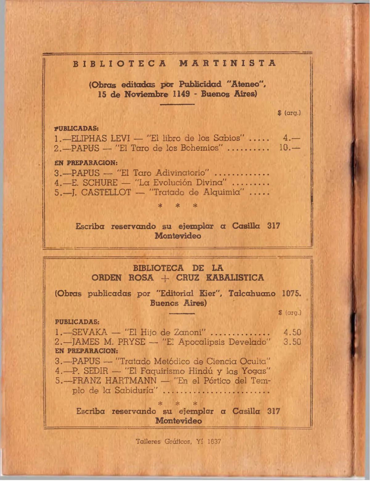 La Iniciación · Año VI, Nº 62 · June 1947, page 2