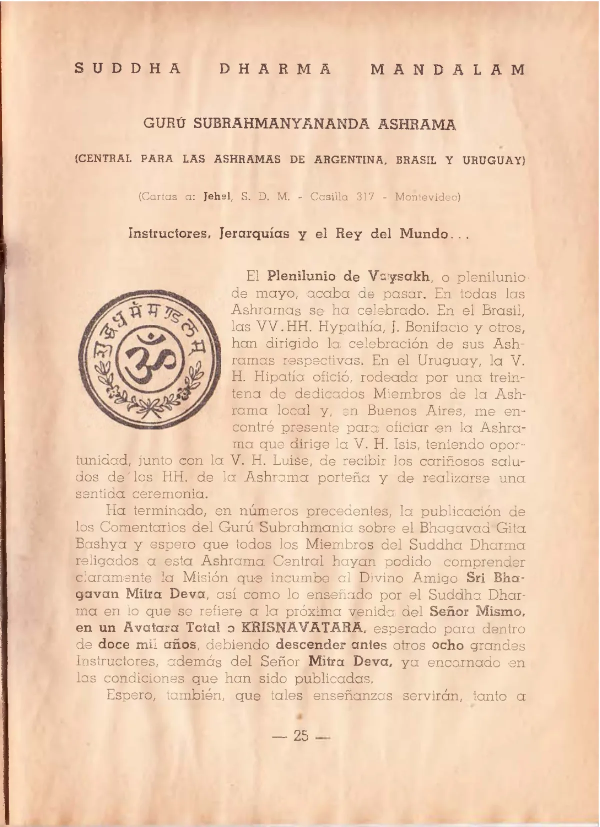 La Iniciación · Año VI, Nº 62 · June 1947, page 26
