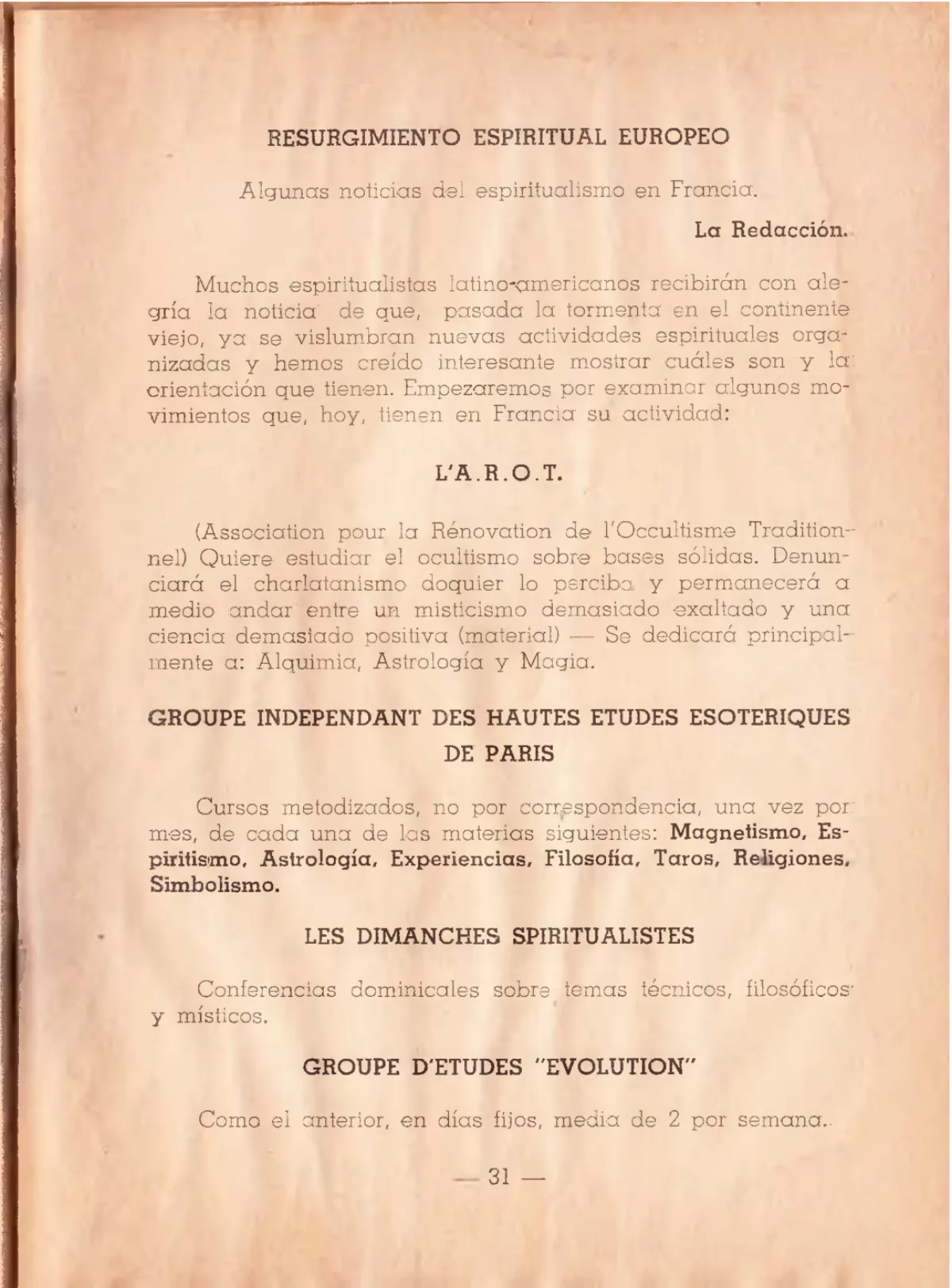 La Iniciación · Año VI, Nº 62 · June 1947, page 32