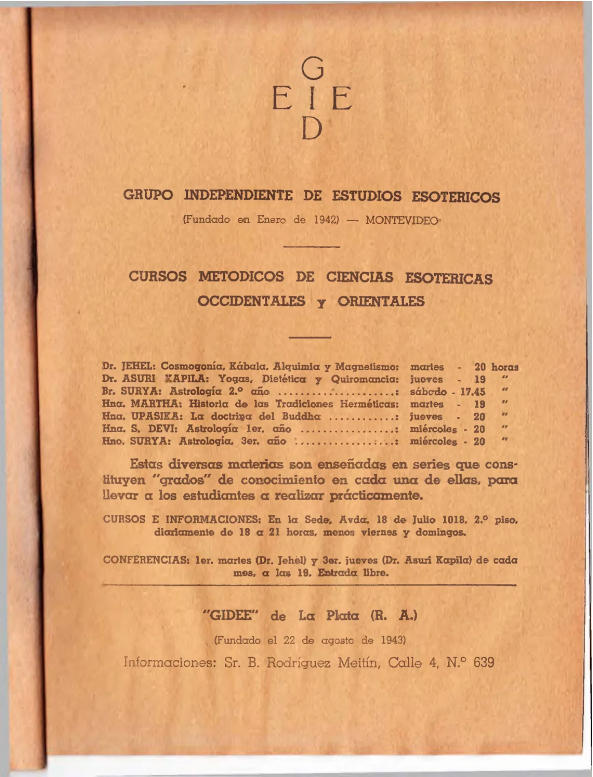 La Iniciación · Año VI, Nº 62 · June 1947, page 38