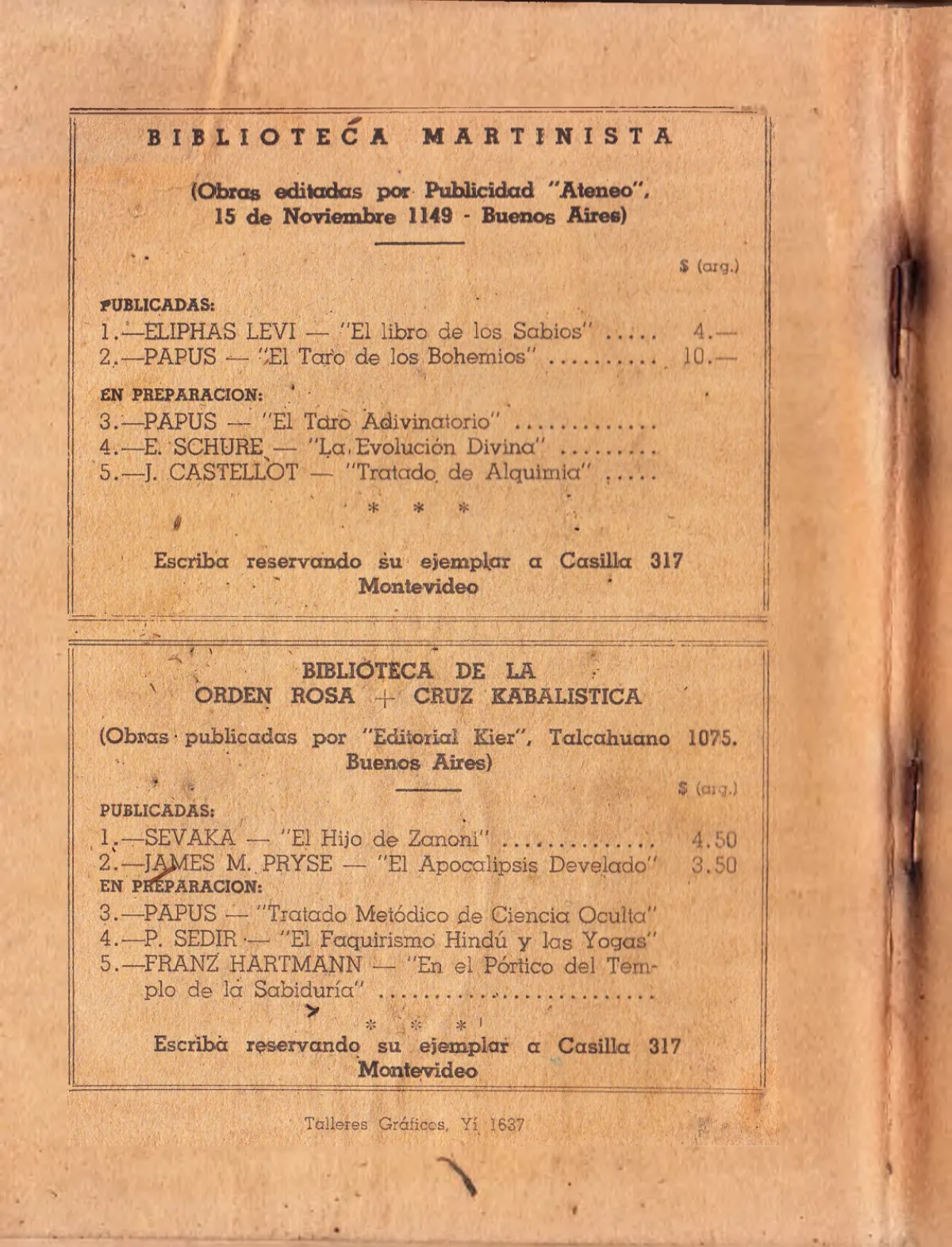 La Iniciación · Año VI, Nº 63 · July 1947, page 1