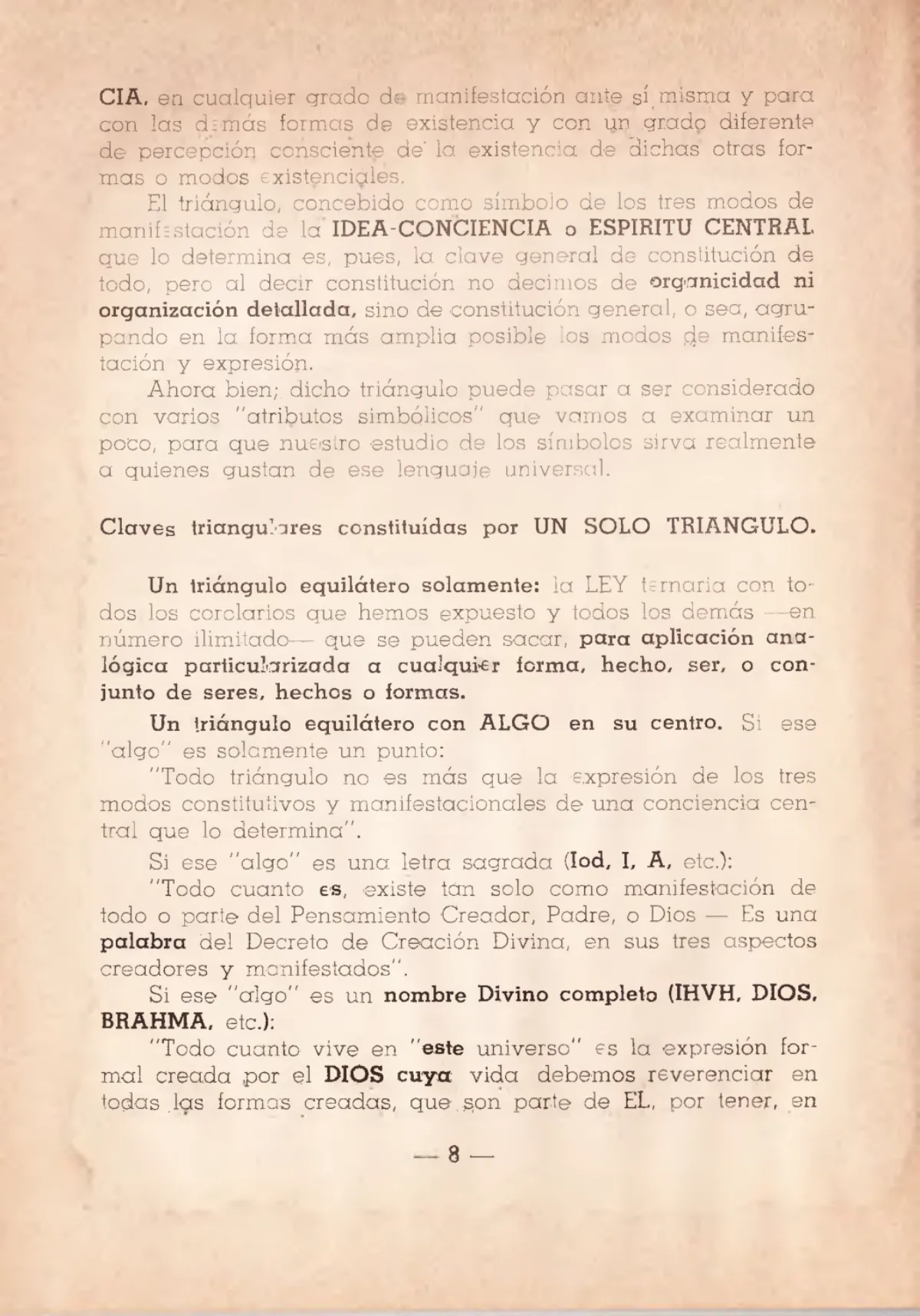 La Iniciación · Año VI, Nº 63 · July 1947, page 9