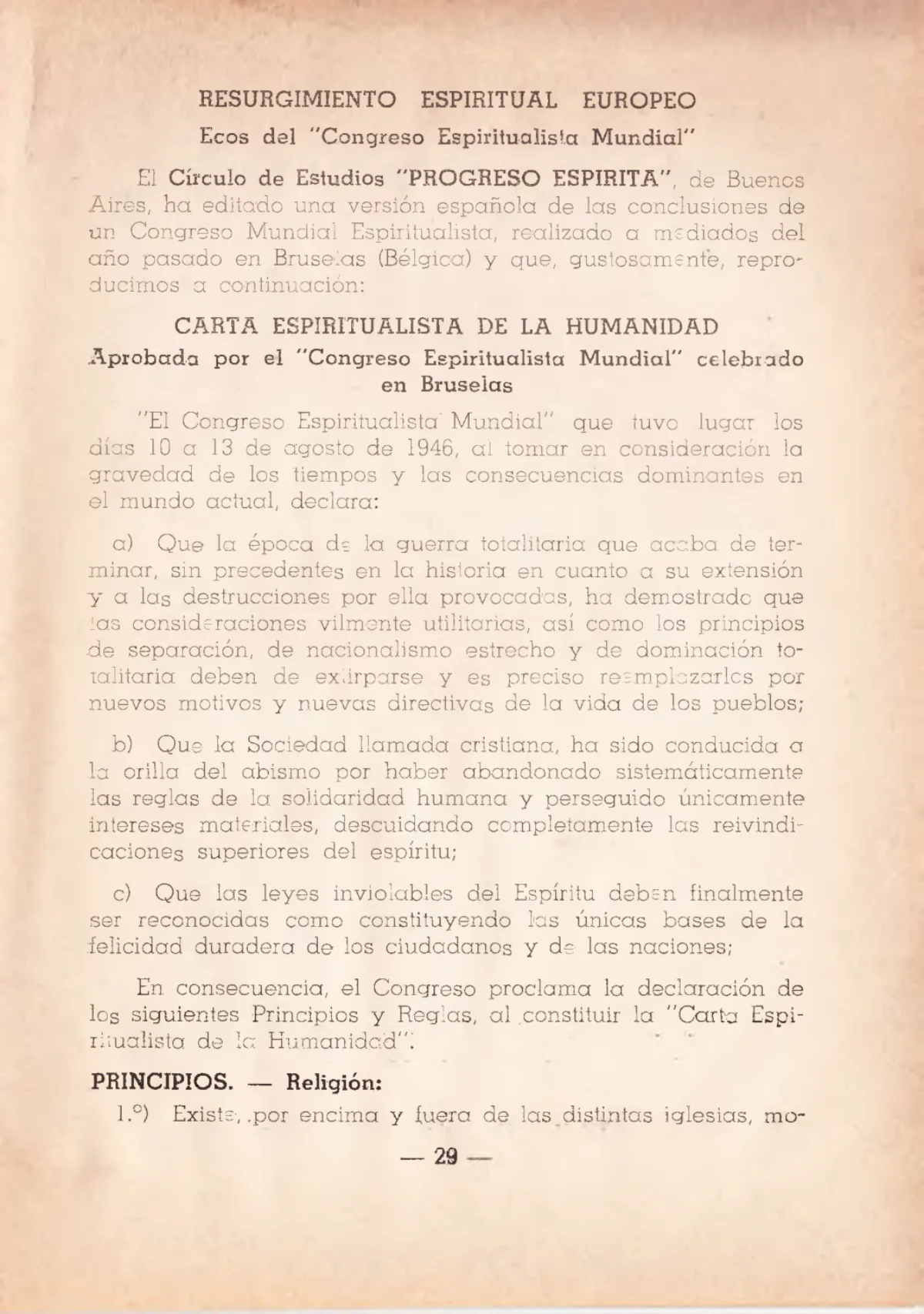 La Iniciación · Año VI, Nº 63 · July 1947, page 30