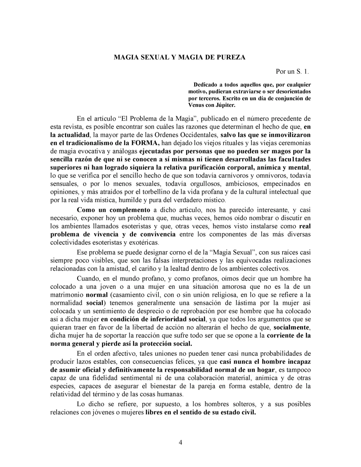 La Iniciación · Año VI, Nº 68 · December 1947, page 4