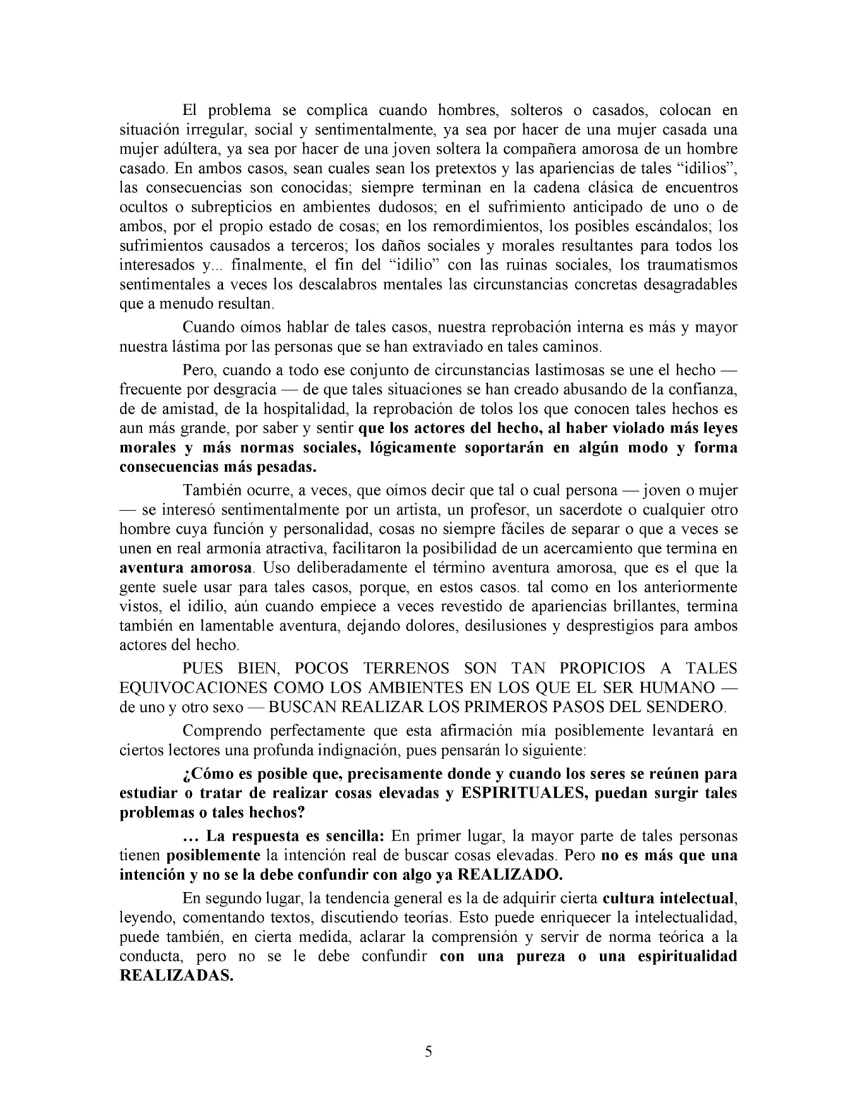 La Iniciación · Año VI, Nº 68 · December 1947, page 5