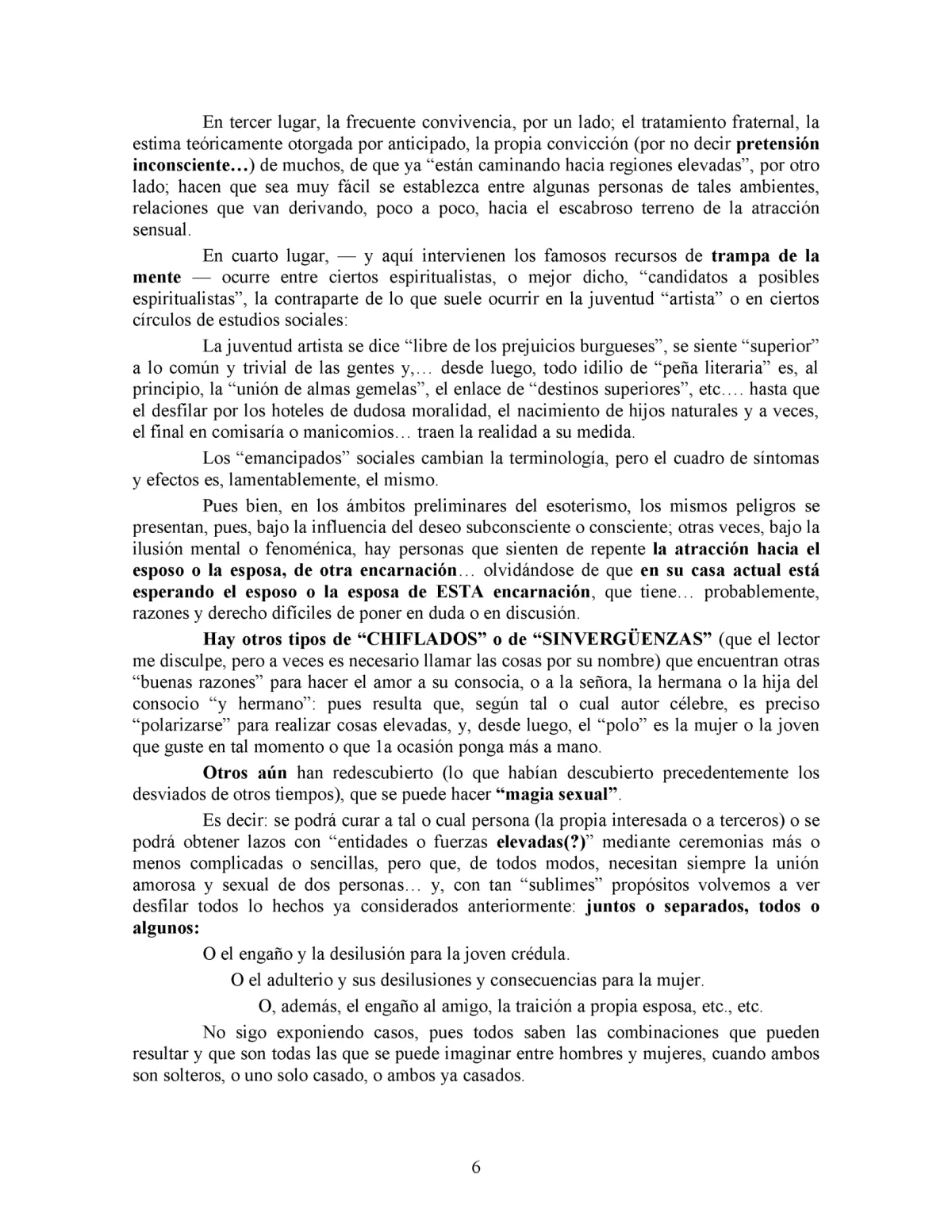 La Iniciación · Año VI, Nº 68 · December 1947, page 6