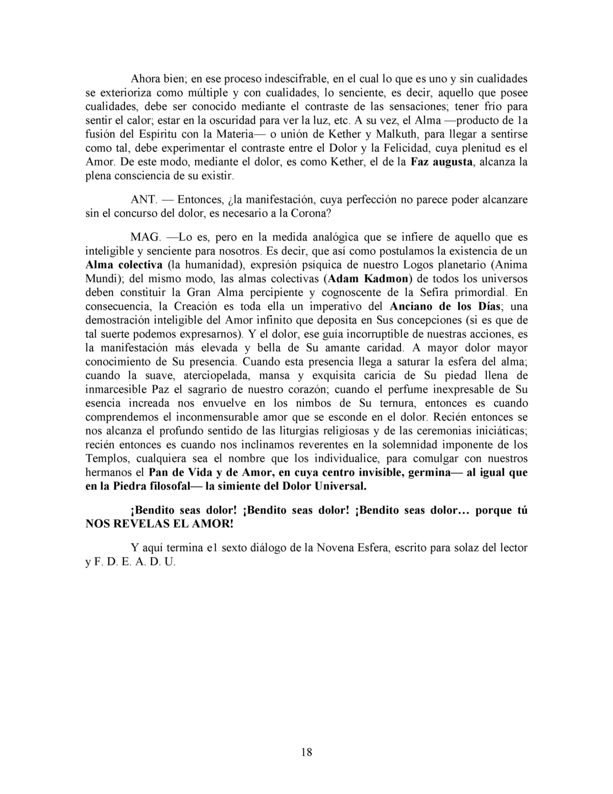 La Iniciación · Año VI, Nº 68 · December 1947, page 18