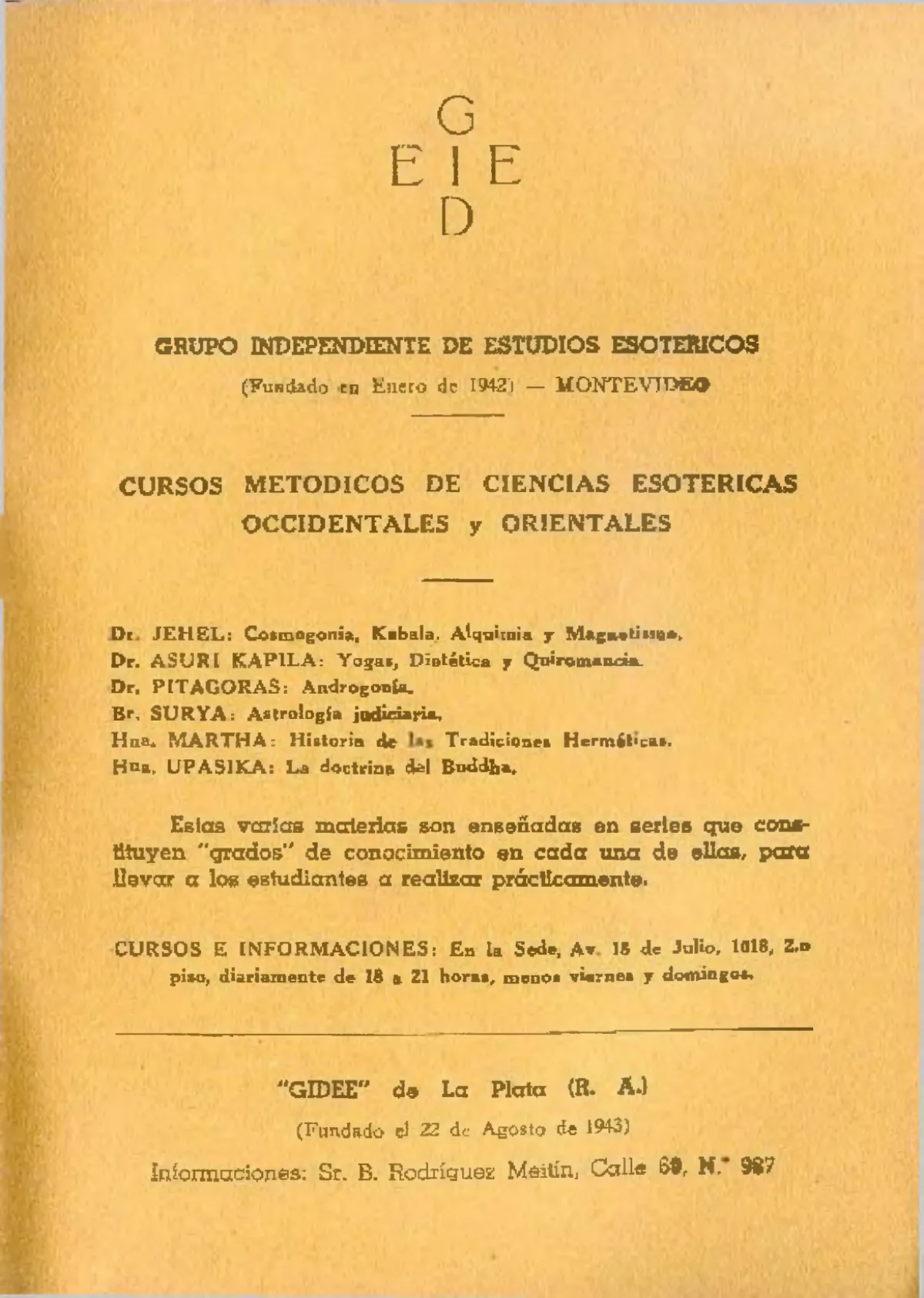 La Iniciación · Año VI, Nº 68 · December 1947, page 25