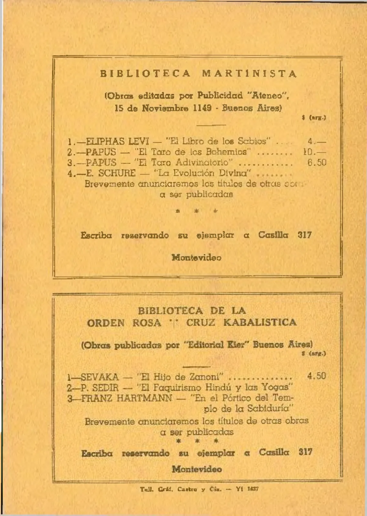 La Iniciación · Año VI, Nº 68 · December 1947, page 26